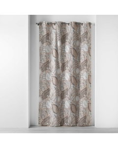 Rideau a oeillets 140 x 240 cm coton imprimé Panabel Naturel