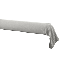 Taie de traversin en double gaze de coton – 85 x 185 cm – Gaîa Perle