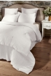 Bout de lit 90 x 220 cm Quadruple Gaze de Coton Matelassé BELLA Chantilly