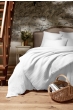 Housse de couette 260 x 240 cm quadruple gaze de coton Bella Chantilly