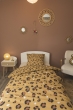 Parure de lit 240 x 220 cm Coton imprimé TIGRE – Housse de couette + 2 taies d’oreiller