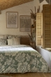 Housse de couette 200 x 200 cm 100% coton 57 fils imprimé TAMARA