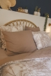 Taie d’oreiller 50 x 70 cm - 100 % coton 57 fils - Imprimé végétal JAVA