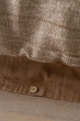 Bout de lit 90 x 220 cm 100% coton texturé ANTON