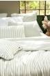 Housse de Couette Réversible 200 x 200 cm Double Gaze de Coton 125 g/m² Livia Eucalyptus