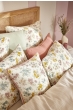 Taie d'Oreiller 60 x 60 cm Double Gaze de Coton 125 g/m² Ava Pampa