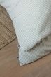 Bout de lit 90 x 220 cm 100% coton texturé TEO