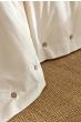 Housse de couette 260 x 240 cm - Percale coton 120 fils - PERRINE Pampa