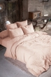 Pack Drap Housse 140 x 190 cm + 2 Taies d’Oreiller 60 x 60 cm Double Gaze de Coton GAÏA Guimauve