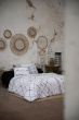 Parure de lit réversible IKAT 200 x 200 cm + 2 taies 100% coton 57 fils