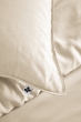 Lot de 2 taies d’oreiller 63 x 63 cm Lyocell uni – LYSANDRE Pampa