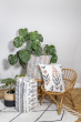 Parure de lit ETHNIC 200 x 200 cm + 2 taies - 100% coton imprimé réversible 57 fils