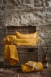 Parure Drap Housse 140 x 190 cm + 2 Taies 60x60 cm 100% Lin Français - Miel