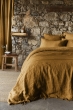 Taie d’Oreiller 60 x 60 cm – Lin Lavé Français Luxe Soline - Caramel