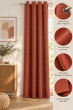 Rideau occultant phonique et thermique 140 x 240 cm Osiris – Terracotta