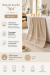 Drap de Douche Spa 70 x 140 cm 100% Coton 400 gr/m² - Maïs