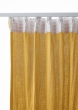 Lot de 2 Rideaux Galon Fronceur double Gaze de coton – Safran – 140 x 240 cm