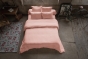 Housse de couette gaze de coton Luxe 240 x 220 cm Rose pêche