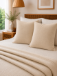 Lot de 2 Taies d’Oreiller 60 x 60 cm – Double Gaze de Coton – GAÏA Pampa