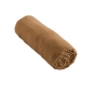 Pack Drap Housse 140 x 190 cm + 2 Taies d’Oreiller 60 x 60 cm Double Gaze de Coton GAÏA Camel