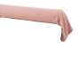 Taie de traversin gaze de coton Gaïa – 85 x 185 cm - Rose pêche