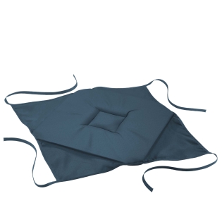 GALETTE 4 RABATS 40 x 40 x 3 CM POLYESTER UNI ESSENTIEL MARINE