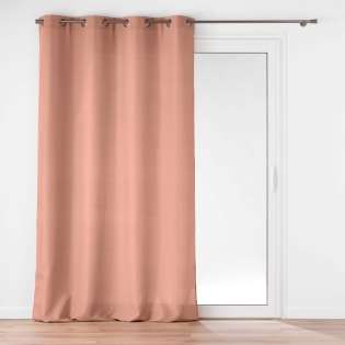 Rideau à œillets 140 x 260 cm – Uni Soline Blush