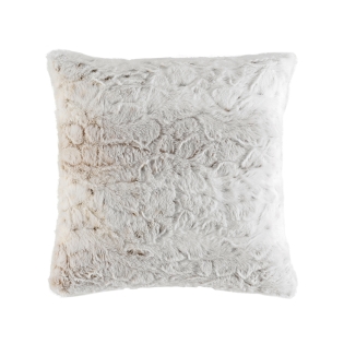 Coussin Déhoussable 45 x 45 cm – Imitation Fourrure / Velours Alaska