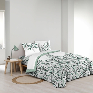 Parure de draps 4 pièces réversible – 100 % coton – Imprimé 57fils/cm² Eldorado