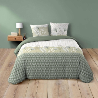 Parure de lit 3 pièces – 240 x 220 cm – 100% coton – 42 fils Poetine