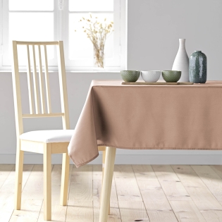 Nappe de Table XXL 140 x 300 cm – Polyester Uni – Teinte BLUSH