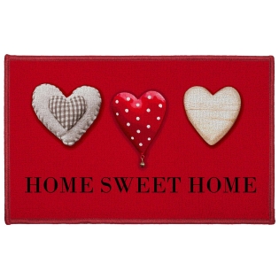 tapis deco rectangle 50 x 80 cm imprime home passion