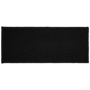 Tapis deco rectangle 50 x 120 cm uni primobis Noir