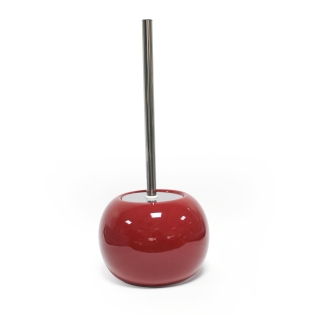 BROSSE WC (0) 15.8 x 37 CM CERAMIQUE UNIE BULLEA FRAMBOISE