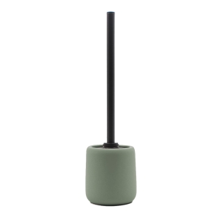 BROSSE WC Ø 10.5 x 38.5 CM CERAMIQUE UNIE SOFT TOUCH CERALIA SAUGE
