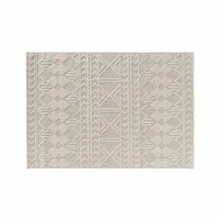 Tapis rectangle 120 x 170 cm tissé plat relief Valam