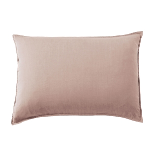 Taie d'Oreiller 50 x 70 cm en Lyocell Uni Lysandre Vieux Rose