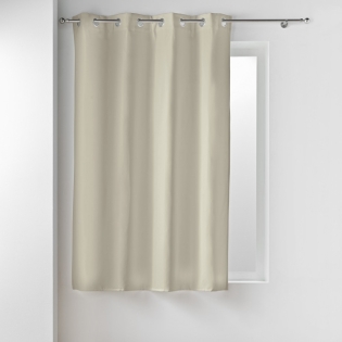 Rideau a oeillets 135 x 180 cm isolantthermique microfibre Micropolar Lin