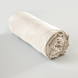 Drap-housse 160 x 200 cm en Lyocell - bonnet 35 cm Lysandre Pampa