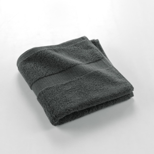 Serviette de toilette 50 x 90 cm éponge 600 gr Elegance Anthracite