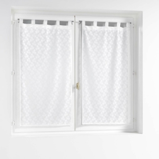 Paire droite passants 2 x 60 x 120 cm maille fanny Sans