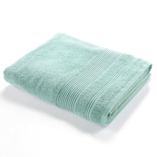 Drap de bain 90 x 150 cm eponge unie tendresse Celadon