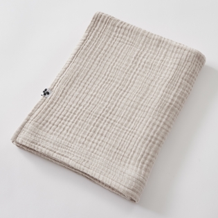 Drap de Bain 90 x 150 cm - Double Gaze de Coton 220 g/m² - Gaia Pampa