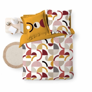 Housse de couette  240 x 220 cm + 2 taies Neoline