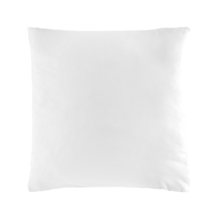 Taie d'oreiller forme sac 63 x 63 cm microfibre unie oscar Blanc