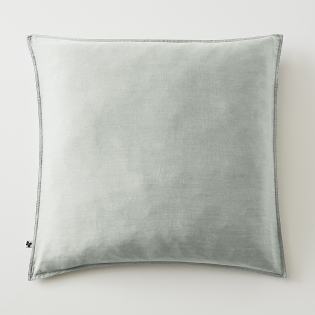 taie d'oreiller 63 x 63 cm lyocell uni lysandre lichen