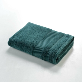 Drap de Douche 70x130 cm - Éponge Unie Tendresse Emeraude 600g/m²