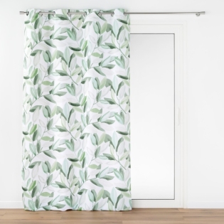Rideau a oeillets 140 x 260 cm polyester imprimé Eleonore