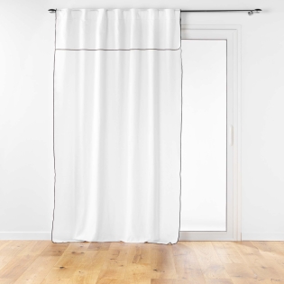 Ridea passant cache-volants en coton 140 x 240 cm Mistraline Blanc