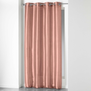 Rideau effet brillant 140 x 240 cm Shana Rose poudré